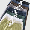 Men's Linen Drawstring Pants with Pockets