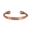 Vintage Magnetic Copper Cuff Bracelet Bangle