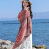 Tibetan Shawl Paisley Wrap Scarf
