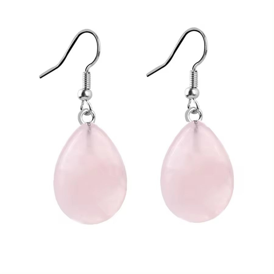 Natural Aventurine Dangle Drop Earrings