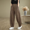 Women's Harem Pants Cotton Linen Wide Leg Trousers