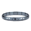 Magnetic Bracelet, Geometric Beads and Links