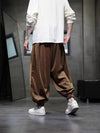 Men's Harem Pants Drawstring Loose Lantern Trousers