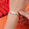 Handmade Pixiu Red String Bracelet in Silver or Gold