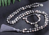 Natural Stone 108 Bead Mala Necklace with Tassel