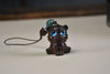 Chinese Zodiac Wood Carving Keychain and Phone Charm