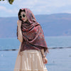 Tibetan Shawl Paisley Wrap Scarf