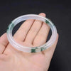 Jade Floating Flower Luck Bracelet Bangle