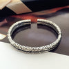 Engraved Open Cuff Bangle and Ring Set