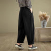 Women's Cotton Harem Pants with Pockets