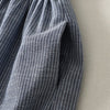 Women's Sleeveless Striped Button-Up Drawstring Dress