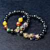Color-Changing Pixiu Obsidian Wealth Bracelet