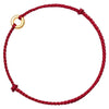 Peace Buckle Braided String Bracelet Anklet