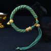 Handwoven Tibetan Style Braided Rope Bracelet