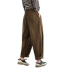 Women's Cotton Harem Pants with Pockets