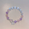 Pixiu Bracelet with Cat's Eye Beads