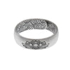 Lotus Elephant Ring with Six True Words Blessing
