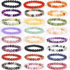 Natural Stone Beaded Bracelet, 6mm to 10mm Gemstone Jewelry
