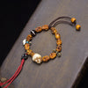 Tibet Bone Beads Coconut Shell The Lord of the Corpse Forest Happiness Bracelet