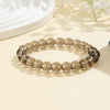 Natural Stone Bead Bracelet, 8mm Round Gemstone
