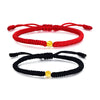 999 Gold Bead Rope Bracelet Handmade