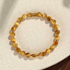 Tiger Eye Fish Charm Bracelet