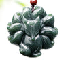 Hetian Jade Nine Tailed Fox Pendant Necklace