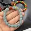 Jade Bead Bracelet Chinese Style Barrel Shape