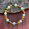 Handmade 8mm Natural Stone Beaded Bracelet