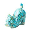 Resin Cat Figurine with Crystal Gravel, Desk Decor