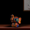 Rainbow Wood Elephant Figurine for Strength and Good Fortune