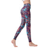 Floral Bird Print Yoga Pants Women's High Waist Fitness Leggings