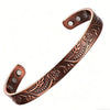 Tree of Life Copper Cuff Bracelet with Magnets