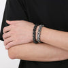 Dragon Pattern Steel Protection Necklace Pendant Bracelet