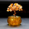 Crystal Gemstone Money Tree Home Decoration
