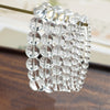 Clear Crystal Bead Bracelet for Meditation and Clarity