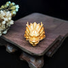 Golden Dragon Luck Protection Ring Adjustable