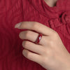 Chinese Zodiac Year Of The Horse Cinnabar Blessing Ring