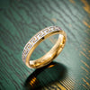 Stainless Steel Couple Rings with Great Wall or Love Pattern