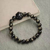 Obsidian Cat Charm Bracelet for Luck and Confidence