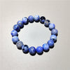 Galaxy Agate Bracelet, Cosmic Stone Beads