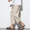 Men's Solid Color Drawstring Pants With Pockets
