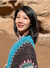 Tibetan Shawl Soft Warm Knitting Cloak Winter Tibetan Tassel Scarf