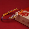 Handmade Colorful String Heart Knot Bracelet