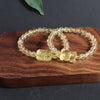 Citrine PiXiu Wealth Bracelet