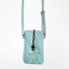 Embroidered Floral Crossbody Bag for Phone and Essentials
