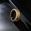 Evil Eye Luck Blessing Copper Alloy Ring