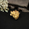Golden Dragon Luck Protection Ring Adjustable