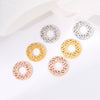 Copper S-Design Spacer Beads for DIY Necklace Bracelet