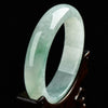 Natural Jade Bangle Bracelet Green and White